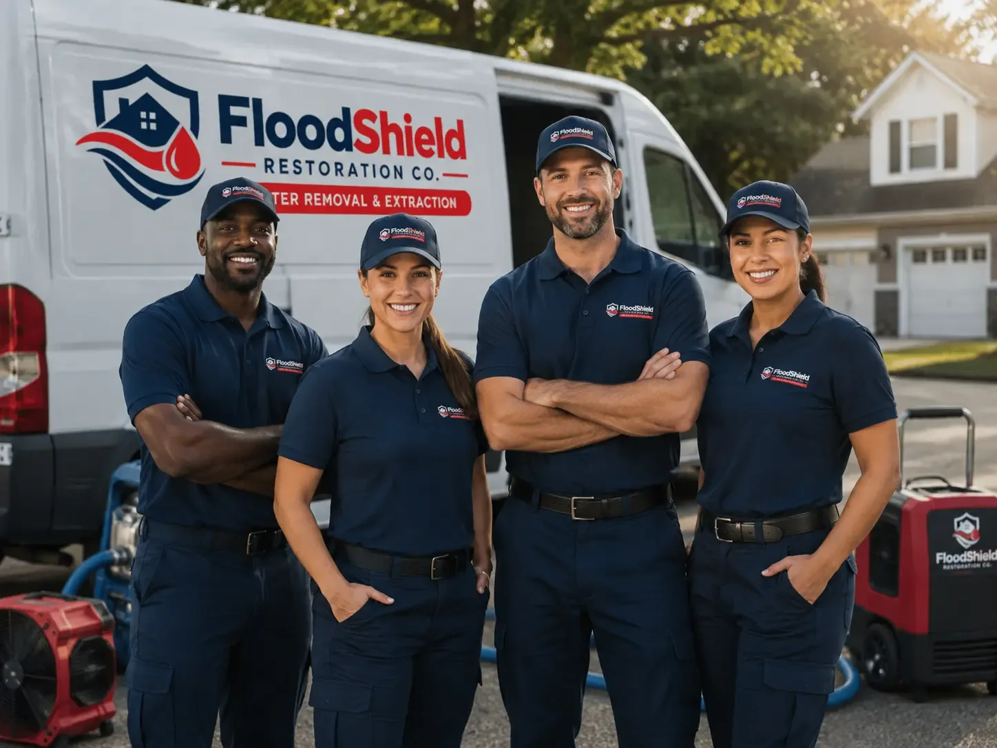 Flood Damage Restoration company in Pittsboro, MS